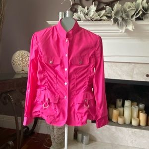 Kerrybrooke Nylon Ultralight Fuchsia Jacket *NWT*